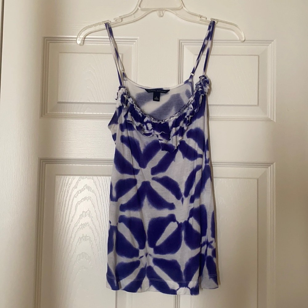 Banana Republic tie dyed tank top. Size small.